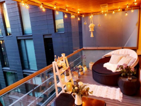 2ndhomes Unique and Luxury Kamppi Center Apartment with Sauna and Big Terrace